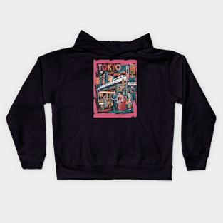 TOKYO CITY Kids Hoodie